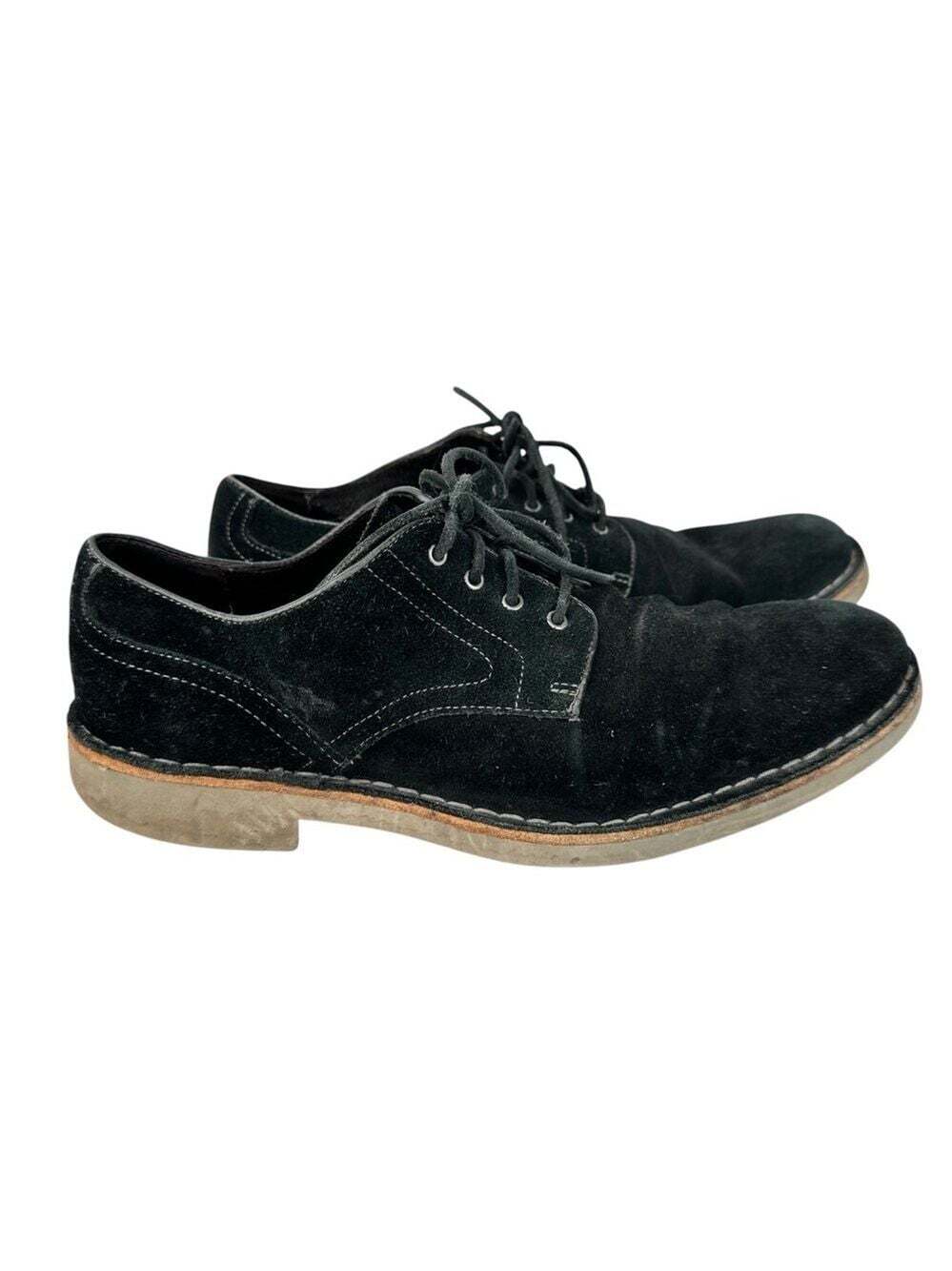 John VarVatos Oxford Dress Shoes Size 9.5 Formal Suede Career Casuacore Classic